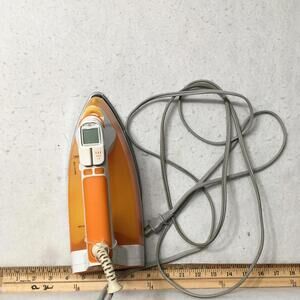 Kenmore Iron with LCD Temperature Control Orange